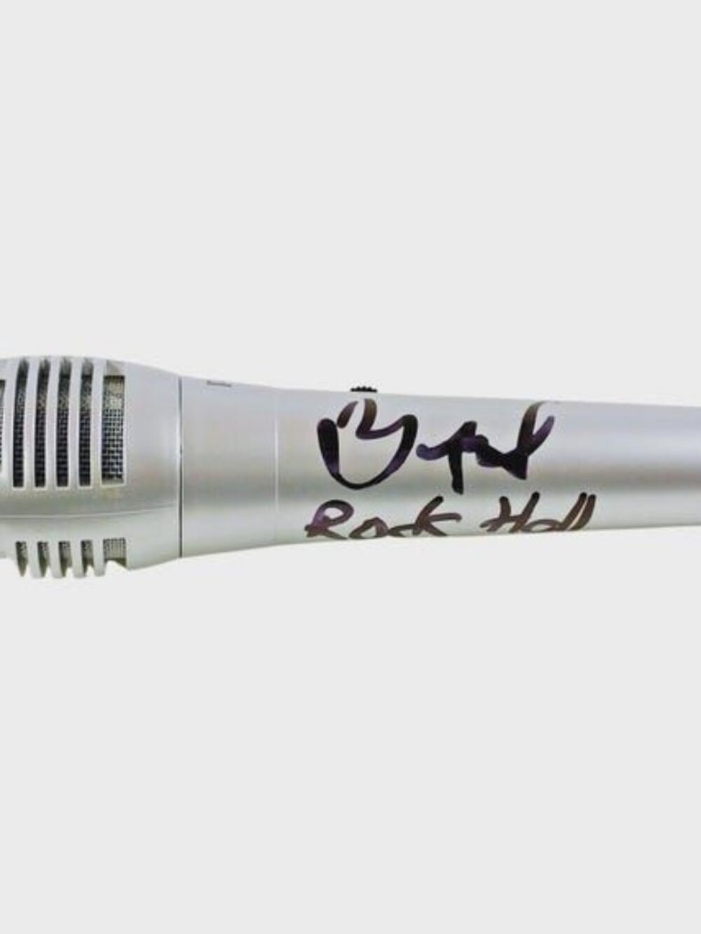 DJ Yella NWA Signed Full Size Microphone Rock HOF Inscription Beckett BAS COA Ra